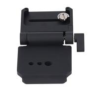 Keenso Support en L pour Plaque à Dégagement Rapide Pliable et Réglable pour Prise de Vue Verticale D'appareil Photo Numérique, Réglage de l'angle Large à 285 Degrés, Alliage D'aluminium Léger -