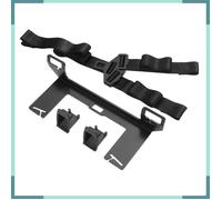 KEENSO Support ISOFIX Kit de montage universel d'ancrage de retenue de siège d'enfant de voiture, remplacement pour moto kit Noir