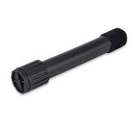 Keenso Support Pliant pour Hautbois de Flûte Clarinette Légère en Métal Portable, Accessoire 4 Pieds Noir et Plastique