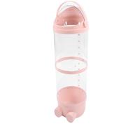 Keenso Sweet Vertical Plux Doll Pooring Pipes pour, Organisateur de Mémoire Animale Rempli Visiblement, Panier de Jouets en Plastique de qualité Supérieure pour Salle de Jeux/Salon (PINK)