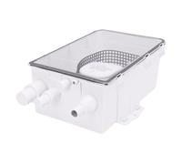 Keenso Système de Pompe de Puisard de Douche, Pompe à Eau Marine Automatique 600GPH avec Conception à Entrées Multiples, Courant 2,5A, pour Bateau RV