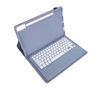 Keenso Tab P12 12.7 Pouces 2023 Boîtier de Clavier TPU Couvercle de Protection en Cuir TPU avec Clavier attaché Magnétiquement pour Les Voyageurs (Violet)