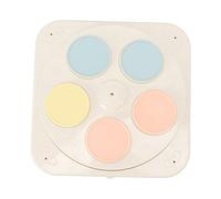 Keenso Table à Dessert Rotative de 8 Pouces, Pratique à Utiliser pour le Bénéfice des Employés, Matériau ABS (avec musique et 5 plateaux)