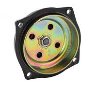 Keenso Tambour D'embrayage de Transmission à 6 Dents en Acier Inoxydable, Engrenage D'embrayage de Remplacement pour Moteur 2 Temps avec Chaîne 25H, adapté aux Mini Pocket Dirt Bike