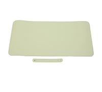 Keenso Tapis de Bureau Multifonctionnel, Tapis de Souris en Cuir PU et Liège pour le Bureau et la Maison, Base Antidérapante Résistante à l'huile, 23,6 X 11,8 Pouces (Vert matcha + liège)