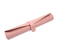 Keenso Tapis de Bureau Multifonctionnel, Tapis de Souris en Cuir PU et Liège pour le Bureau et la Maison, Base Antidérapante Résistante à l'huile, 23,6 X 11,8 Pouces (rose + liège)