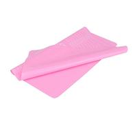 Keenso Tapis de Cuisson en Silicone Rose, Durable, Résistant aux Hautes Températures, Tampon de Pâte Antiadhésif pour Revêtement D'ustensiles de Cuisson, Fournitures de Cuisine