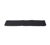 Keenso Tapis de Déversement de Réfrigérateur, Bord surélevé Antidérapant en Silicone, Tapis de Protection de Sol Facile à Nettoyer pour Utilisation au Réfrigérateur 37,4x8,5 Pouces (BLACK)