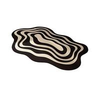 Keenso Tapis de salle de bain super absorbant, antidérapant, tapis de boue aux algues diatomées, à séchage rapide pour salle de bain, toilettes, portes, galaxie