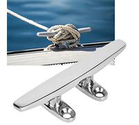 Keenso Taque de Bateau en Acier Inoxydable Base Polie Miroir 4 Options de | Acier inoxydable 316, surface lisse pour corde, pièce de bateau, résistant à la rouille