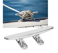 Keenso Taque de Bateau en Acier Inoxydable Base Polie Miroir 4 Options de | Acier inoxydable 316, surface lisse pour corde, pièce de bateau, résistant à la rouille