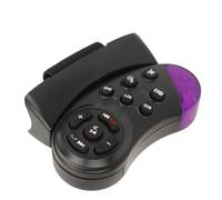 Keenso Télécommande de Volant de Voiture 2 Din, Portée de 8 M, Contrôleur de Volant MP5 de Voiture
