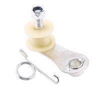 Tendeur de Poulie de Chaîne, Keenso Curseur de Rouleau de Guide de Réglage Tensionneur de Tension pour Moto Kit Glissière avec Ressort