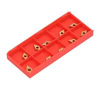 Keenso Tente de Broyage Carbide -CNC Turning Bust Blades Outils pour SDJCR L110 1212 H07: 10pcs Inserts Cutter