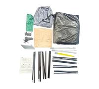 Keenso Tentes Familiales pour Le Camping Tente de Camping Familiale Coupe-Vent et Imperméable 2,1 X 3,3 X 1,85 M Une Pièce Un Salon pour 4 à 6 Personnes en Voiture Utilisation en Extérieur (4-6