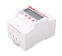 Keenso Testeur de puissance sur rail DIN basse consommation, écran LCD triphasé à 4 fils pour surveillance de la consommation d'énergie pour applications d'énergie renouvelable