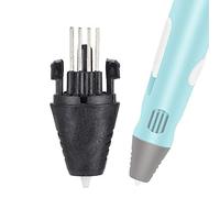 Keenso Tête D'impression de Buse 1,75 Mm Noir, Insertion Facile à Replacer la Buse pour un Stylo D'impression 3D, adapté aux Artisans