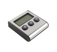 Keenso Thermomètre Numérique avec Sonde à Lecture Instantanée | Utilisation flexible, Celsius/Fahrenheit sélectionnable, dos magnétique pour une fixation facile, idéal pour la viande, le