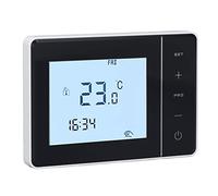 Keenso Thermostat Numérique Programmable Système de Chauffage électrique Contrôleur de Température à Usage Domestique, Affichage LCD, Économies D'énergie, AC100-230V