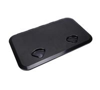 Keenso Trappe de Pont de Bateau, Rectangle 24x14 Pouces, Ouverture à 180° (Black)