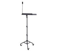 Keenso Trépied de Projecteur pour Ordinateur Portable, Hauteur Réglable en Alliage avec roulettes, Idéal pour Le Bureau à Domicile et Les Présentations