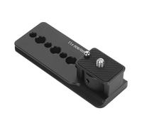 Keenso Trépied D'objectif de Caméra, Siège de Remplacement avec Plaque à Dégagement Rapide Arca pour RF 600mm 800mm F11 is, Matériau en Aluminium D'aviation