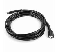 Keenso Tuyau de lavage haute pression 5800 PSI M14 x M22 pour K2 K3 en acier inoxydable PVC 6 m Noir (6 m)