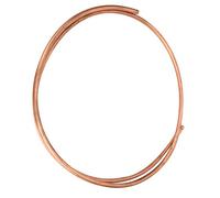 Keenso Tuyau de Tube en Cuivre à 2 M pour Réfrigérateur de Climatisation, Flexion et Matériau en Cuivre Durable