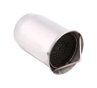 Keenso Tuyau d'Echappement, Embout de Tuyau de Silencieux d'Echappement de Voiture Universel 51mm Conseils D'échappement Arrière De Moto en Acier Inoxydable(4)