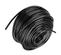 Keenso Tuyau D'irrigation de L'eau de Jardin en Plastique PVC Industriel Robuste pour Pelouse (50m / 164ft)
