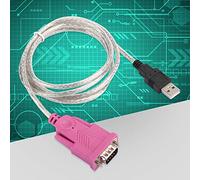 Keenso USB 2.0 à RS232 Convertisseur DE Câble DB9 Plug-and-play Mâle TRANSMISSION STABLE POUR STABLE POUR LA SCANNER DE CODE BAR, Affichage du Système LED