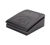 Keenso USB Foot Switch Pédale Haute sensibilité pour Les Jeux et la Transcription, Commutateur à Pédale Unique USB pour Ordinateur, Photoélectrique Ergonomique pour Les Utilisateurs D'ordinateurs