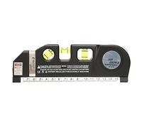 Keenso Vallée Laserale Multifonctionnelle avec Taille de Bande, Niveau de la Vessie et Miroir, pour des Mesures Précises pour les Projets pour Améliorer L'amélioration de la Maison