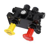 Keenso Valve de Commande de Tableau de Bord, Module amélioré en Métal, Performances Stables pour Camions et Remorques Lourds