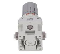Keenso Valve de Pression à Vide, Régulateur de Pression Précis et Portable pour les Paramètres Scientifiques, Réglable De-100kPa à-1,3kPa, Matériau ABS