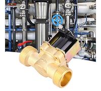 Keenso Valve Magnétique en Laiton de Haute qualité Verrous de Vanne électrique Normalement Fermée pour les Projets (DC 12V)