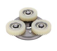 Keenso Vélo électrique 36T Nylon Gears et 70mm Kit d'embrayage pour 250W 350W Mid Drive Motor