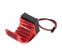 Keenso Ventilateur de Refroidissement de Voiture RC, radiateur de Moteur en Aluminium pour Voiture RC 4274 7282 1515 Moteur sans Brosse Rouge Accessoires pour voitures miniatures