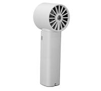 Keenso Ventilateur de Refroidissement Portable, Mini Ventilateur à Main for Utilisation Quotidienne (WHITE)