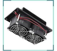 KEENSO Ventilateur d'extraction 12 V 12V camping-car remorque côté évent Ventilation ventilateur d'échappement moto coffret Noir