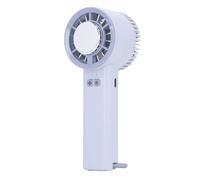 Keenso Ventilateur Portable, Ventilateur Portable Réglable à 3 Vitesses avec Fonction de Compression Froide pour le Voyage de Maquillage (BLUE)
