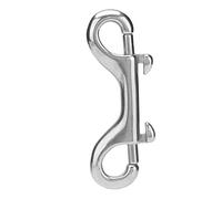 Keenso Vis à Double Fin/Fixer Semestre-Pince/Support en Acier Inoxydable 316, étui à Mémoire de Flèche pour Câble de Navire, Taelling Marin (100mm)