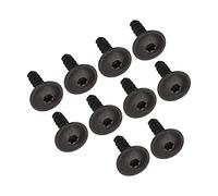 Keenso Vis de Passage de Roue 10pcs Rivets Métalliques Clips N90775001 | Kit de Fixation Robuste Anticorrosion, Remplacement pour Siège, N90648702 Compatible, Fixation Facile Matériel de Retenue
