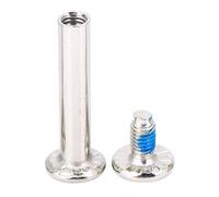 Keenso Vis de Patin à Roues Alignées, 10pcs 31mm 36mm Vis de Patinage en Ligne en Fer Vis de Roue de Patin en Ligne Raccords Patins Axes de Roue(36mm) Modèle de déformation