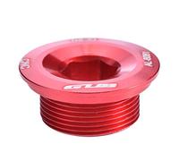 Keenso Vis de Pédalier Boulons de Manivelle de Vélo en Alliage d'Aluminium Vis de Manivelle de Vis de Fixation 590 596 XT SLX(Rouge)