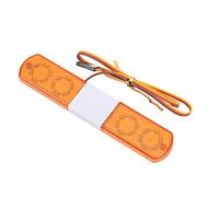 Keenso Voiture RC LED Police Light, Simulation Design 4 Modes RC Police Flash Lampe LED Alarme Lumière pour 1/8 1/10 RC Cars (Jaune)