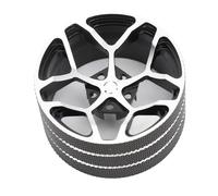 Keenso Volant D'émetteur RC, Volant D'émetteur en Métal pour Futaba pour Dumborc pour RadioLink pour Wfly Noir