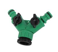 Keenso Water Splitter 3 Way Faucet Adapter (3 Mamelon) | Forte étanchéité, Interrupteur à bille, Installation facile, Matériau ABS, Idéal pour le jardinage