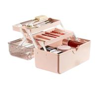 Keep All Her Treasures Organized! This Multi-Compartment Storage Case Protects Hair Tools, Makeup, and Accessories from Dust. Perfect for Home, Office, Or Nursery Essentials. Stylish and Practical!