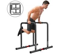 KEEP Barres de Musculation DIPS Parallèles avec Barre de Largeur Ajustable en Acier
